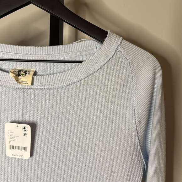 We The Free baby blue sweater dress size small - Picture 4 of 4